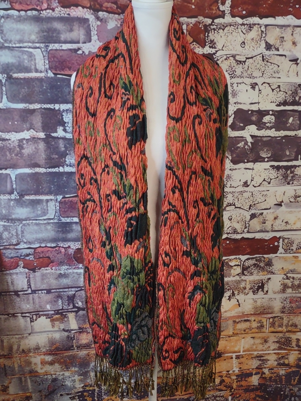 Artisan Crafted Reversible Scarf